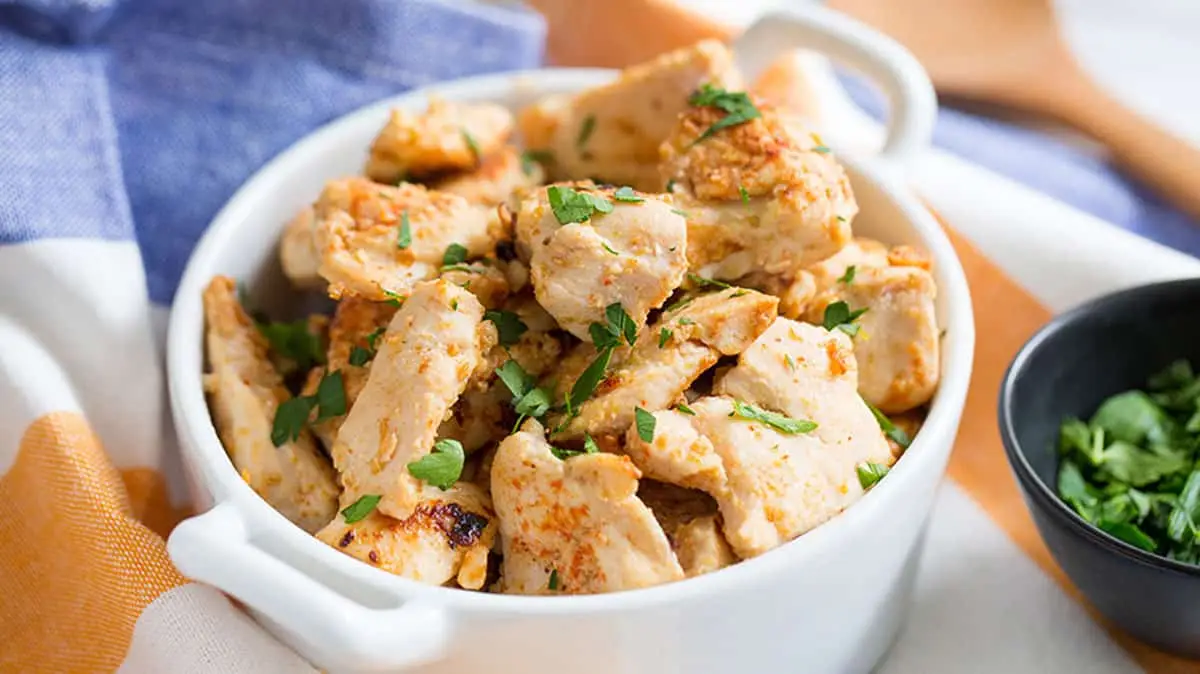 Pollo con Cilantro y Especies