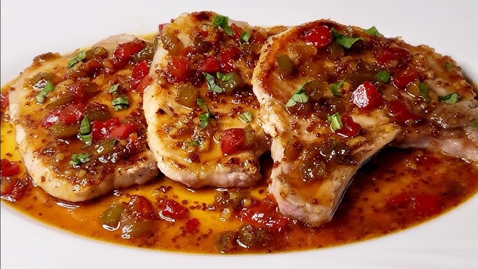 Chuleta de Pork en Papilote